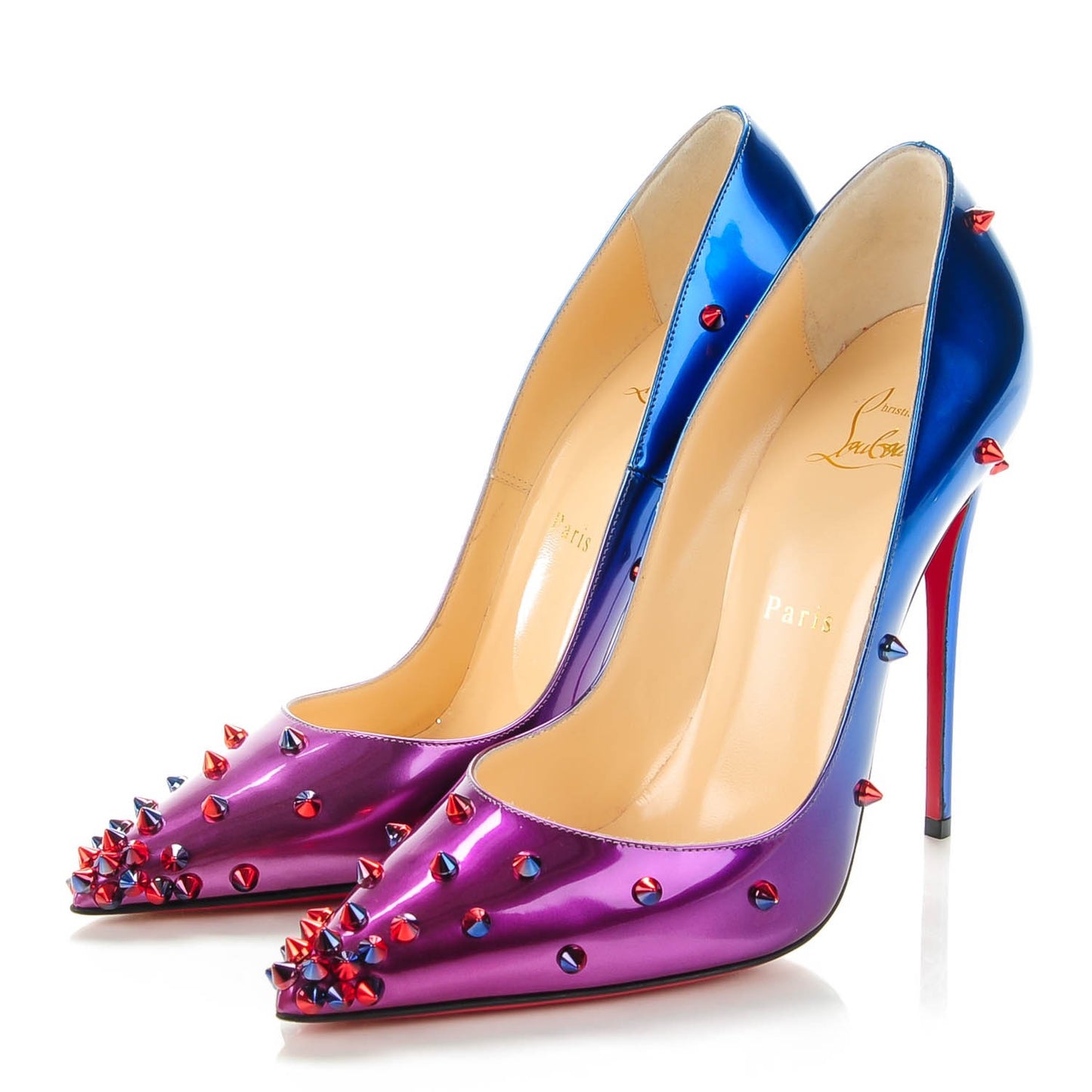 Patent Scarabe Degraspike 120 Pumps 38 Rose Digitale