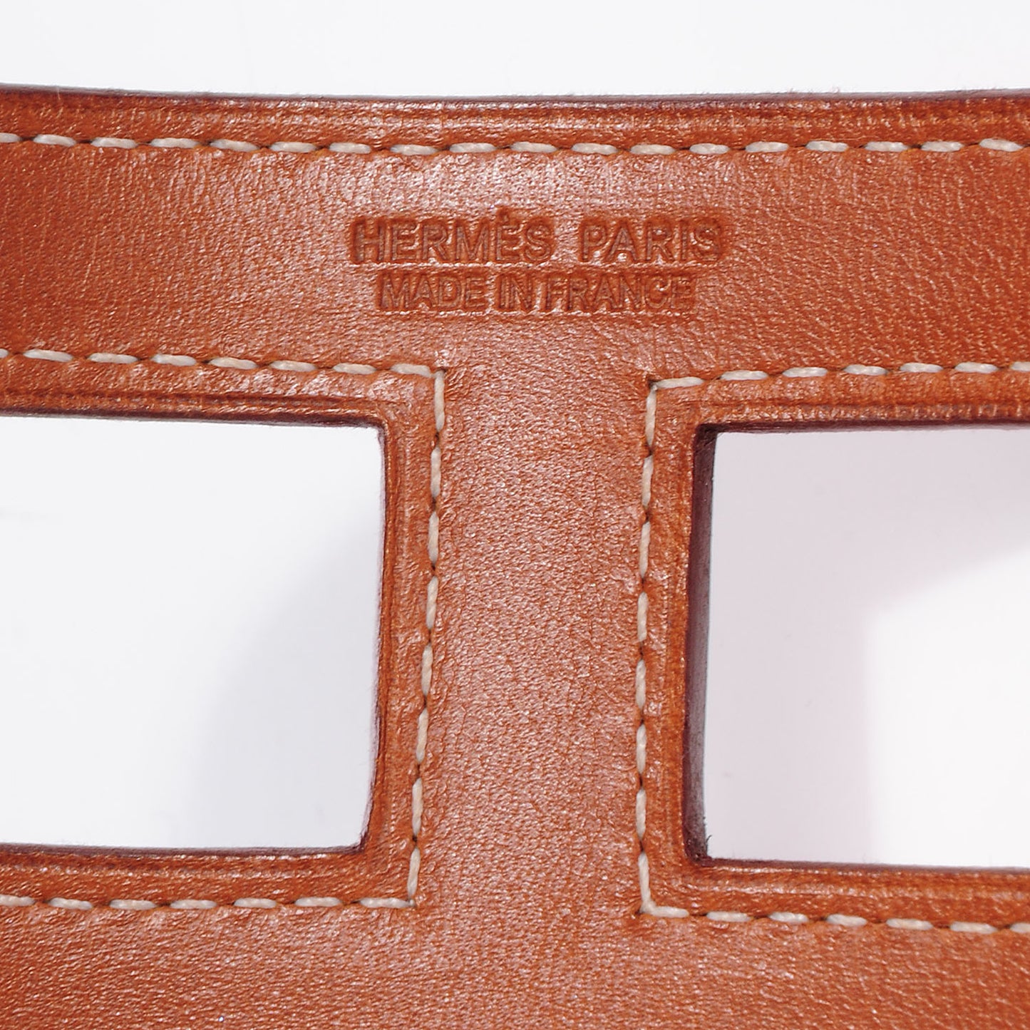Barenia Calfskin Ano Cuff Fauve