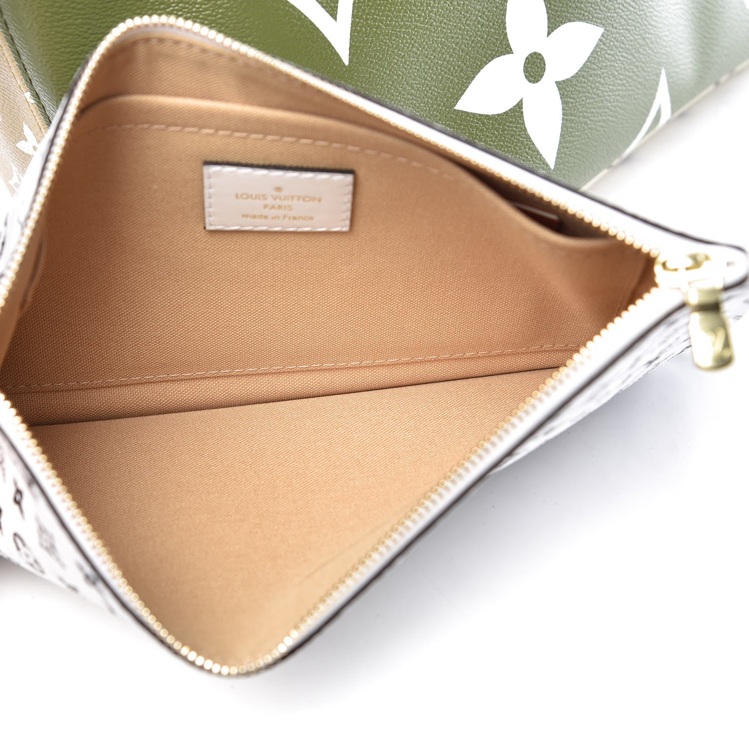 Louis Vuitton Monogram Giant Neverfull MM Kaki 8 of 13