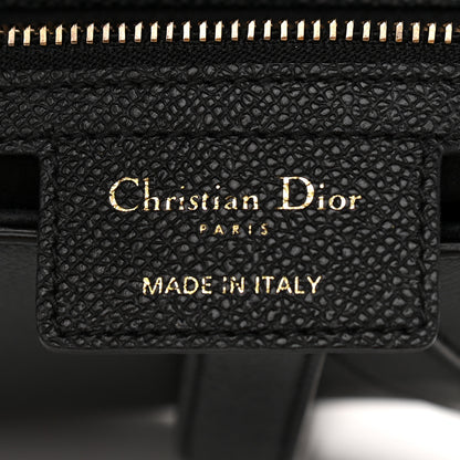 Christian Dior Grained Calfskin Saddle Bag Black 6 of 9