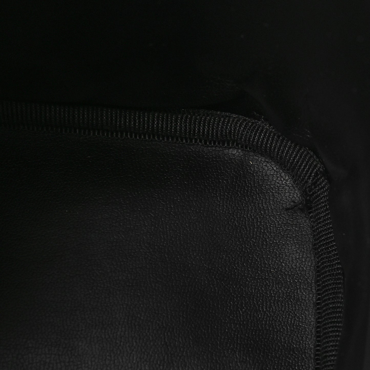 Lambskin Vanity Cosmetic Case Black