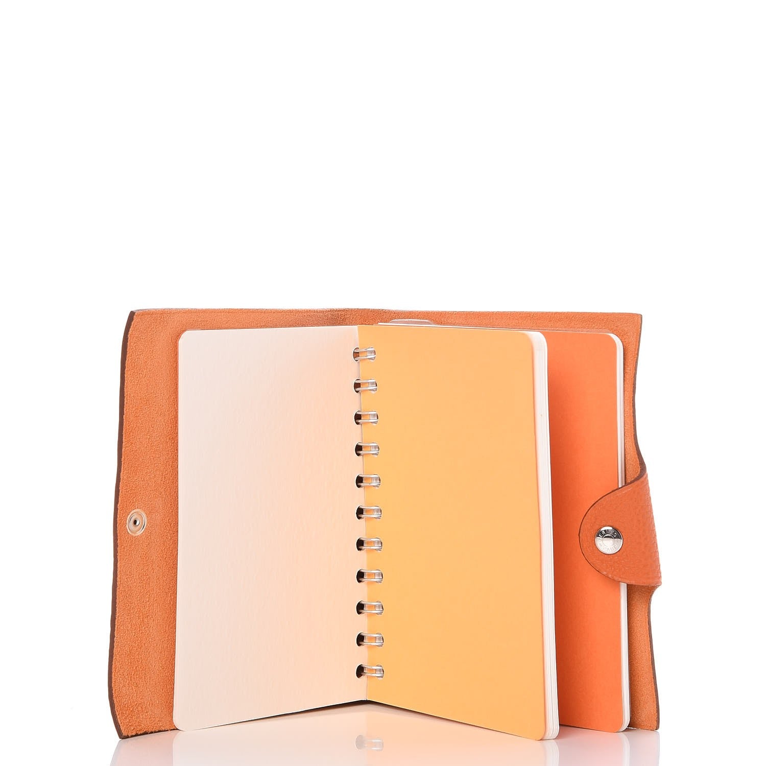 Hermes Togo Ulysse PM Agenda Cover Orange 5 of 7