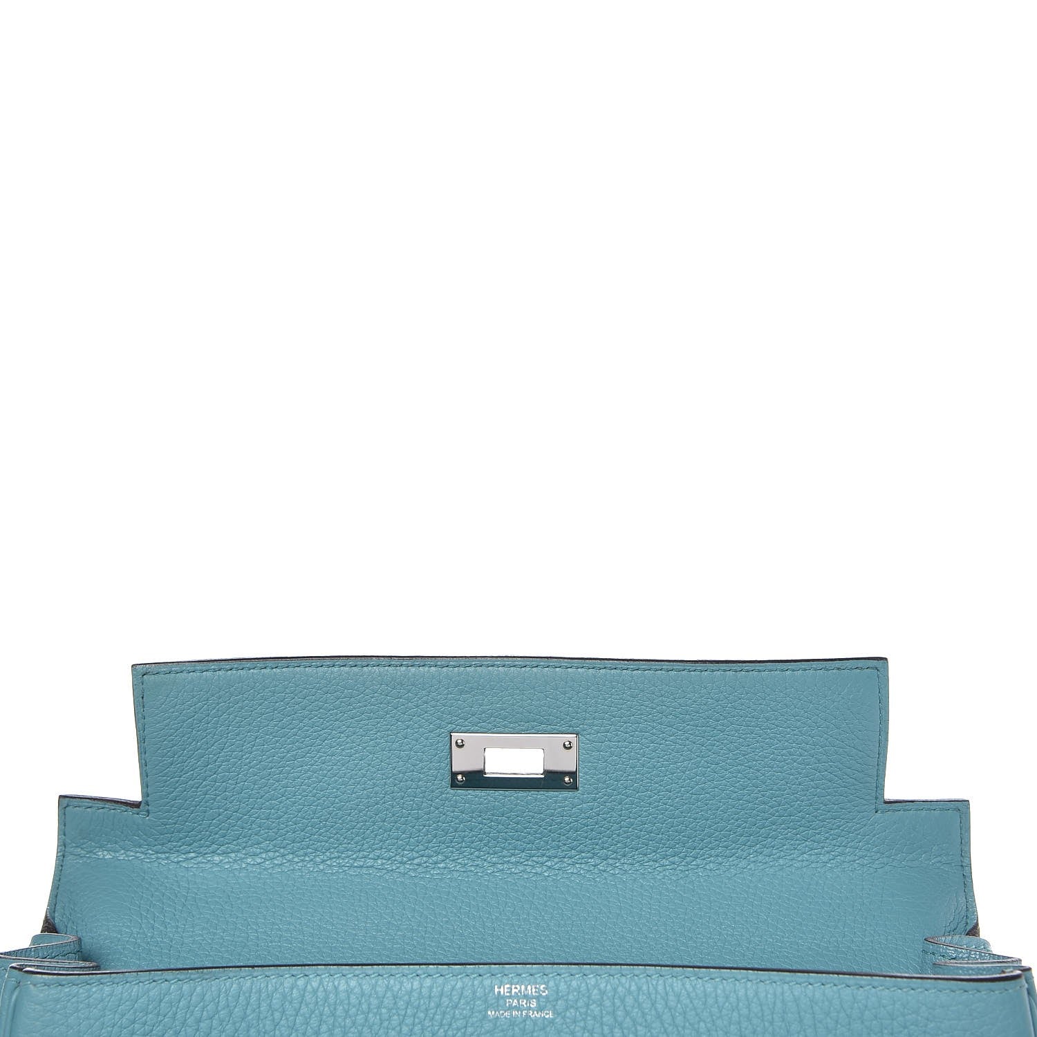 Hermes Taurillon Clemence Kelly Retourne 28 Bleu Saint Cyr 10 of 38