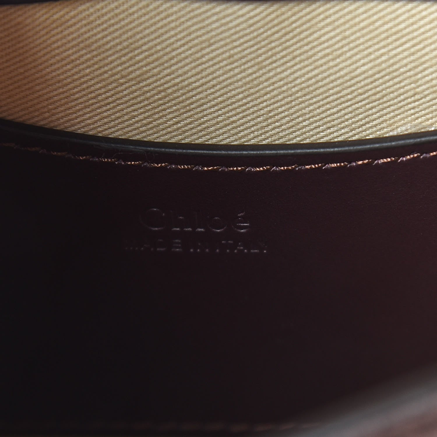 Chloe Calfskin Small Tess Bag Black Raisin 9 of 11