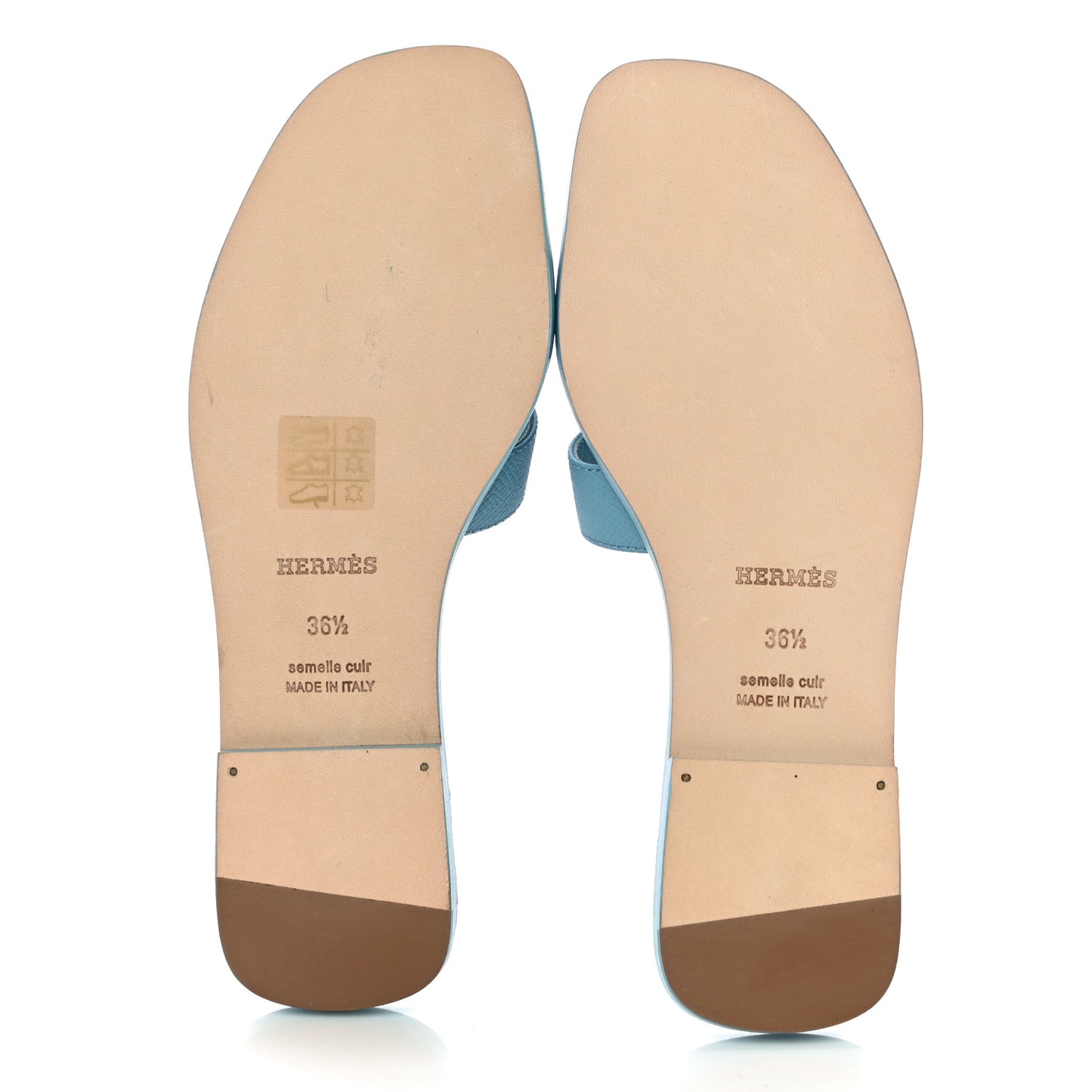 Epsom Oran Sandals 36.5 Bleu Littoral