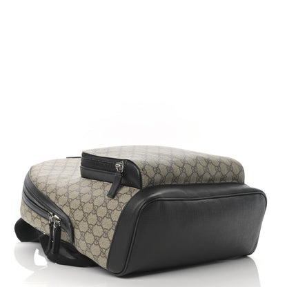 Gucci GG Supreme Monogram Medium Backpack Black 4 of 14