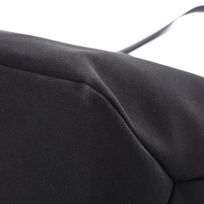 Prada Canapa Racing Logo Shopping Tote Black Azzurro 15 of 16