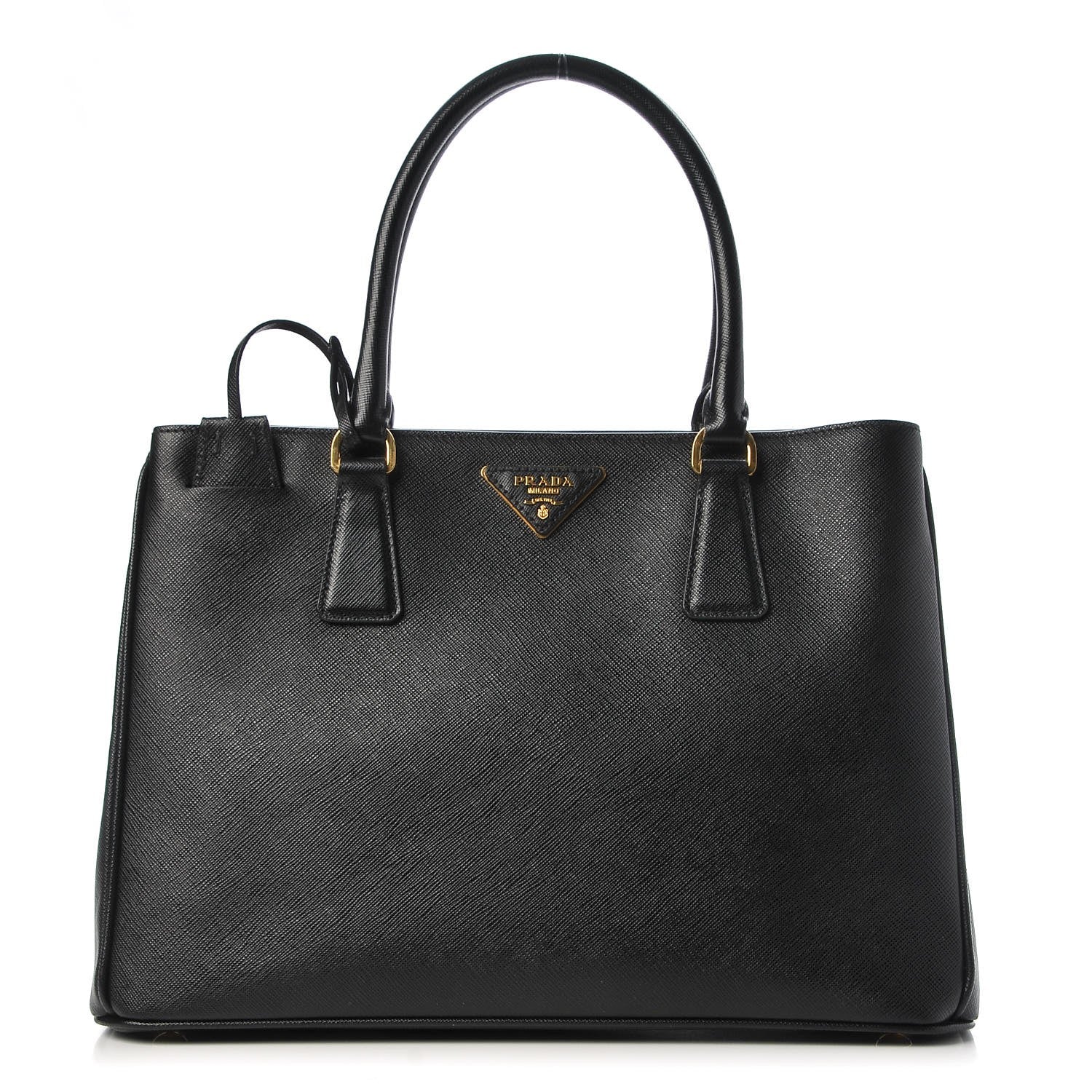 Prada Saffiano Lux Medium Tote Black 1 of 8