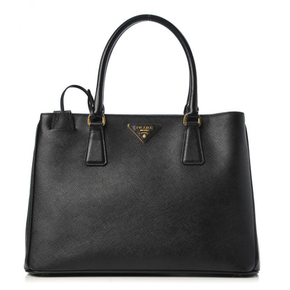Prada Saffiano Lux Medium Tote Black 1 of 8