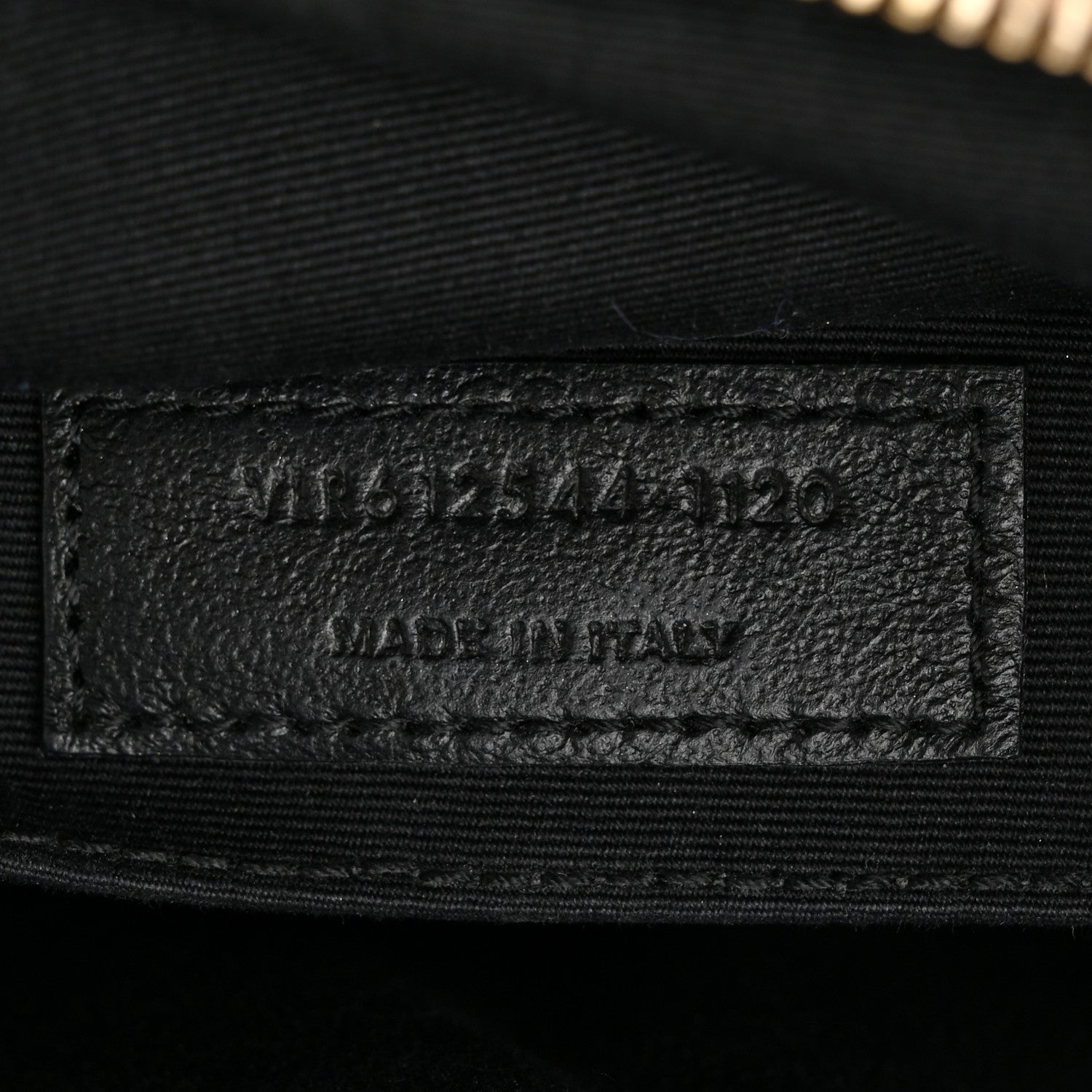 Saint Laurent Calfskin Matelasse Monogram Lou Camera Bag Dark Beige 7 of 13