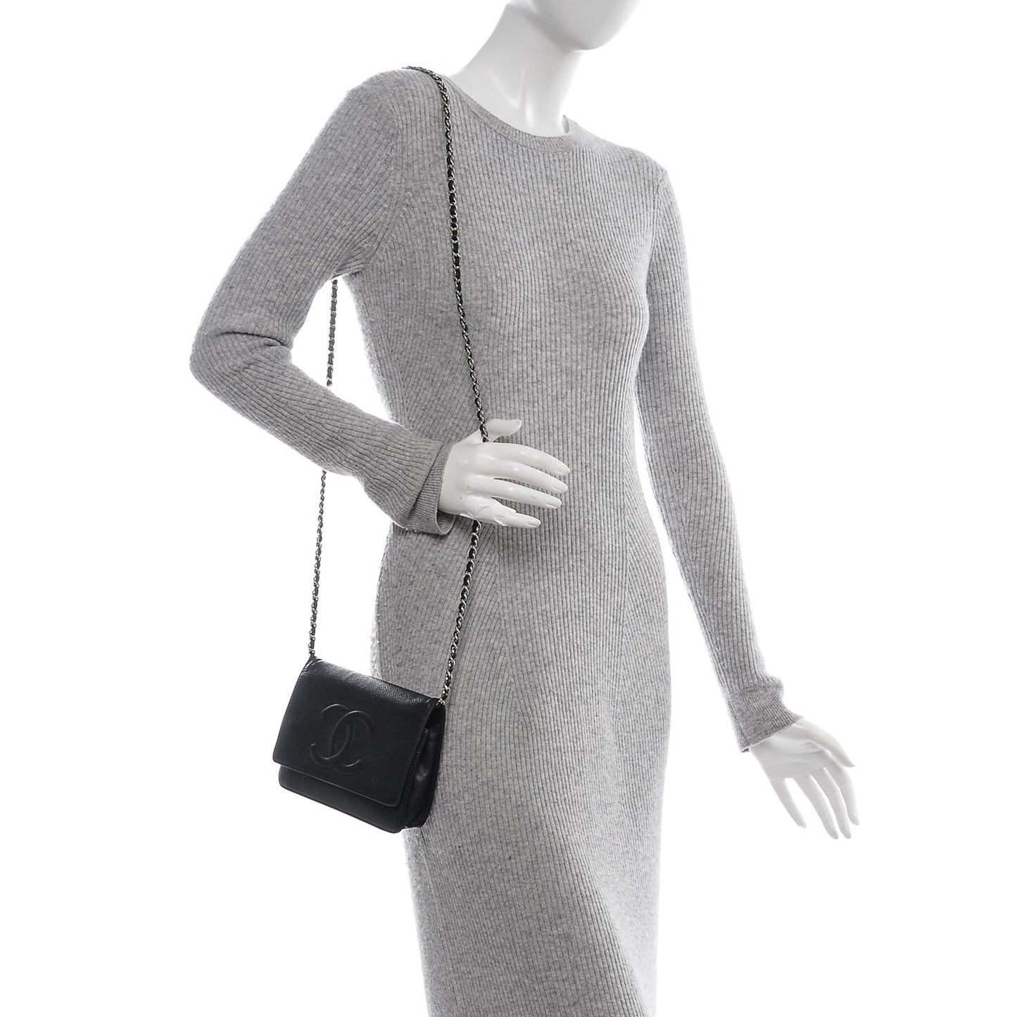 Caviar Timeless CC Wallet On Chain WOC Black