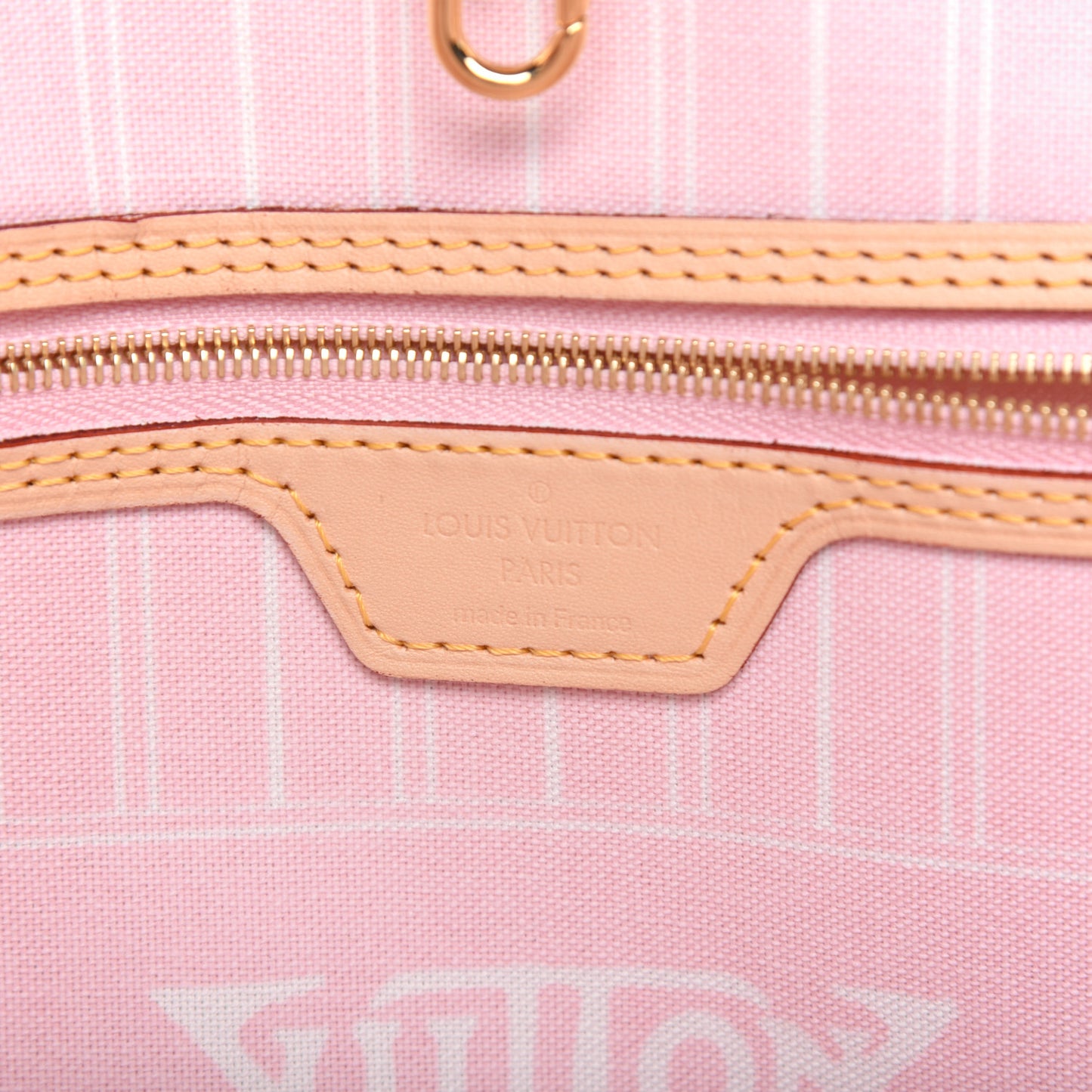 Monogram Giant By The Pool Neverfull MM Light Pink