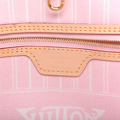 Louis Vuitton Monogram Giant By The Pool Neverfull MM Light Pink 8 of 11