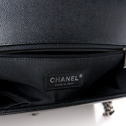 Chanel Caviar Quilted Large Boy Flap Black 6 of 10