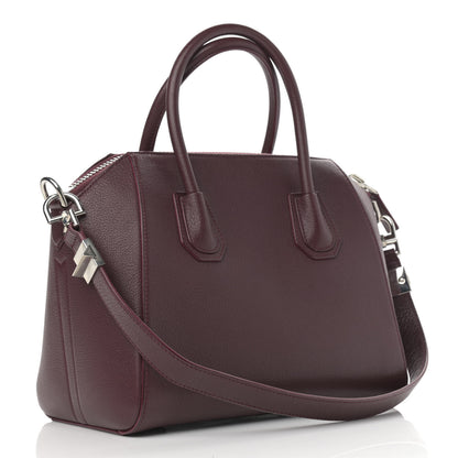Givenchy Sugar Goatskin Small Antigona Burgundy 3 of 14