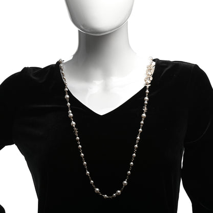Chanel Pearl CC Coco Necklace Gold 2 of 5