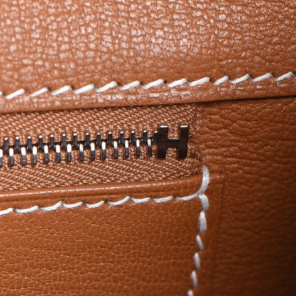 Hermes Taurillon Clemence Birkin 35 Gold 17 of 39