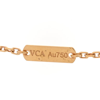 Van Cleef & Arpels 18K Yellow Gold Vintage Alhambra Pendant Necklace 5 of 6