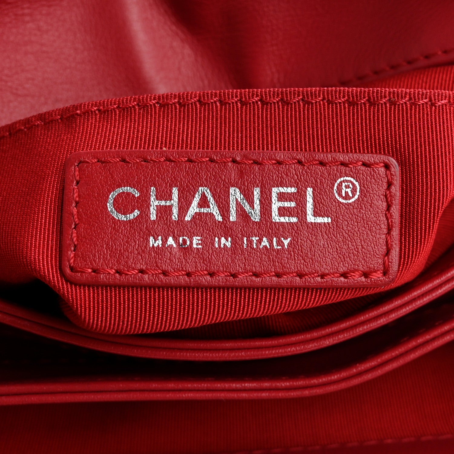 Chanel Calfskin Mini Tramezzo Flap Red 6 of 13
