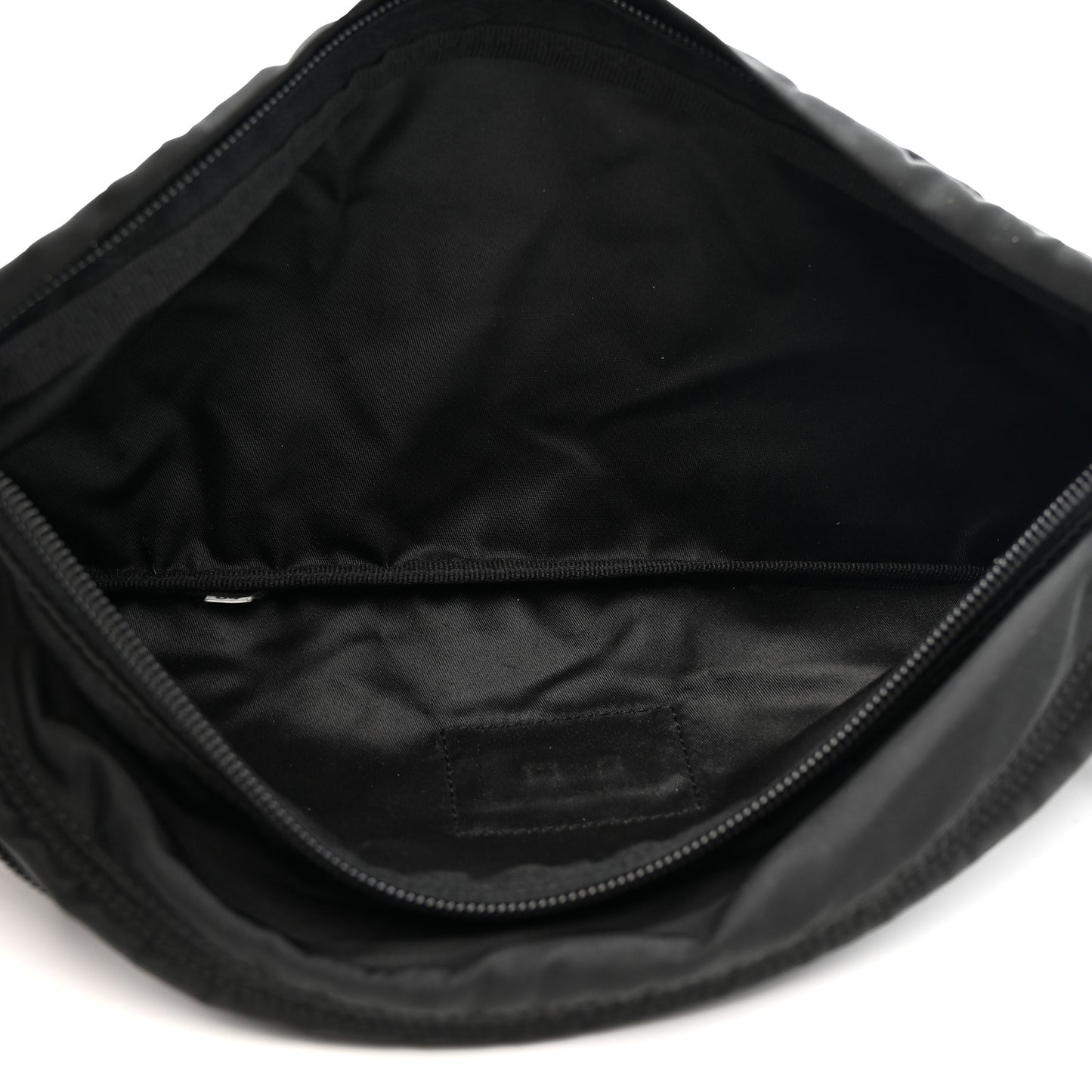 Tessuto Nylon Montagna Belt Bag Black