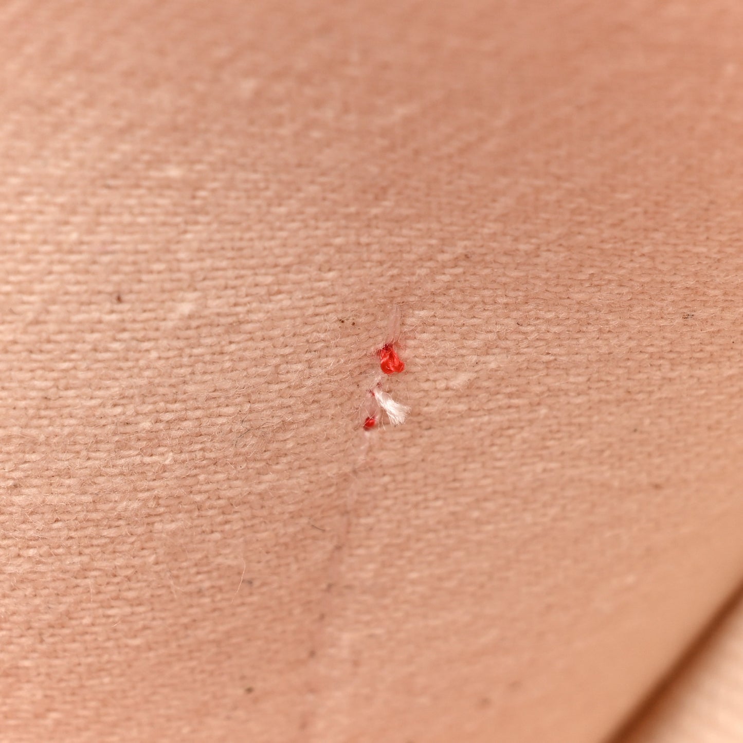 Toile Canvas Barenia Childrens Animaux Pixel Backpack Red White Orange