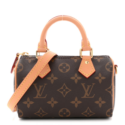 Louis Vuitton Monogram Nano Speedy Bandouliere 1 of 11