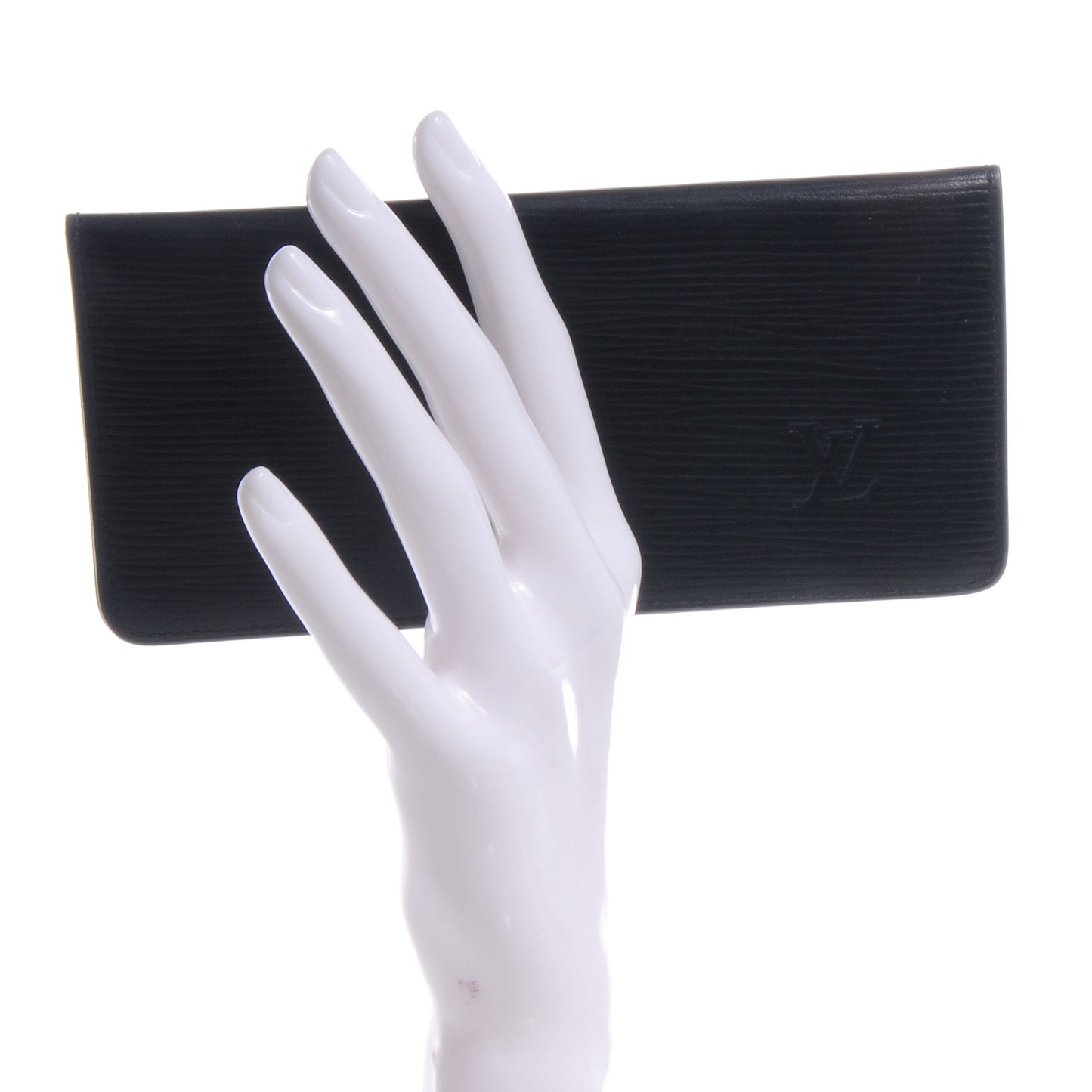 Epi Simple Checkbook Cover Black