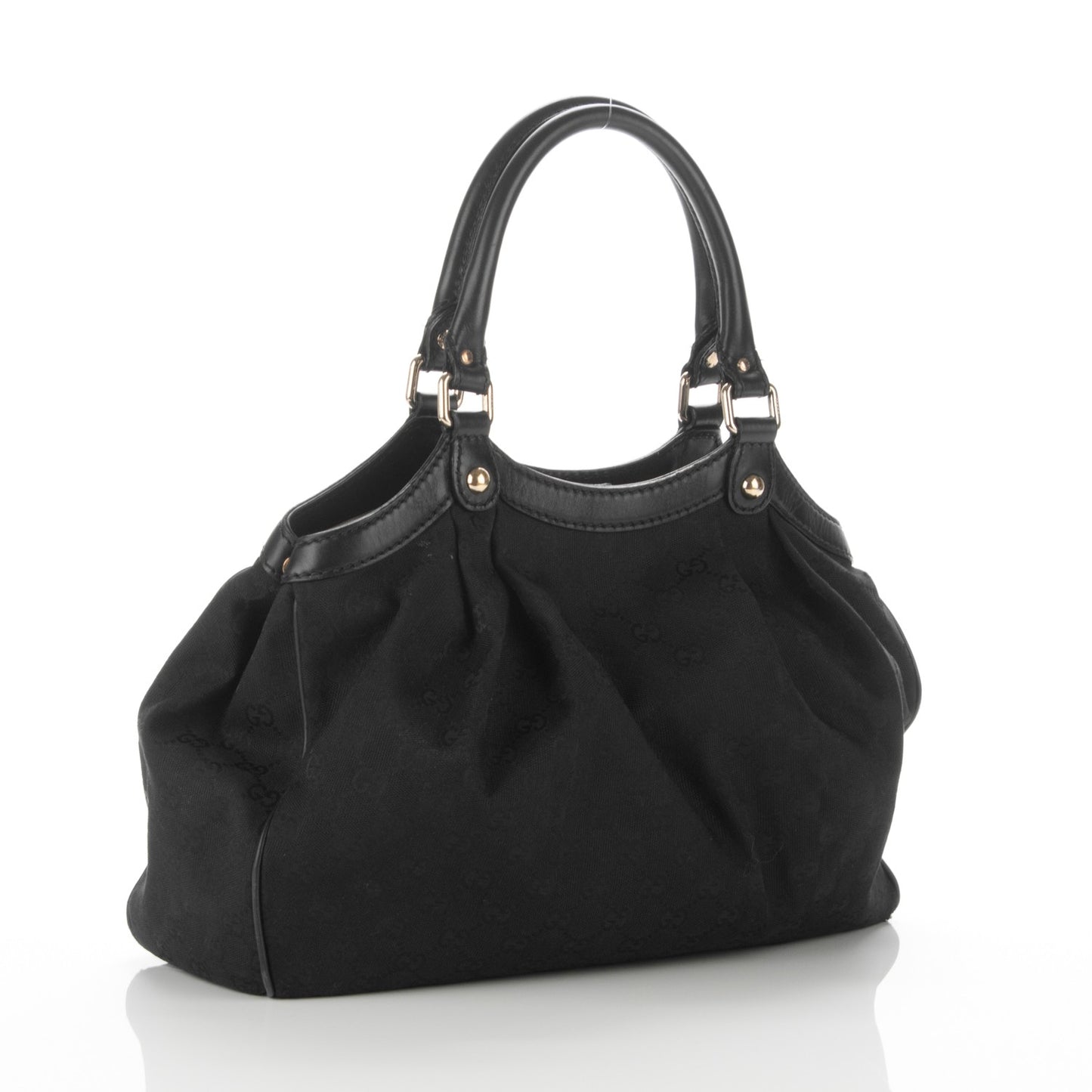 Monogram Medium Sukey Tote Black
