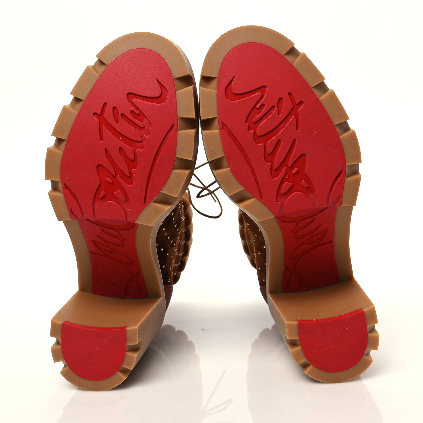 Suede Studded Dakita Lug 70 Boots 37.5