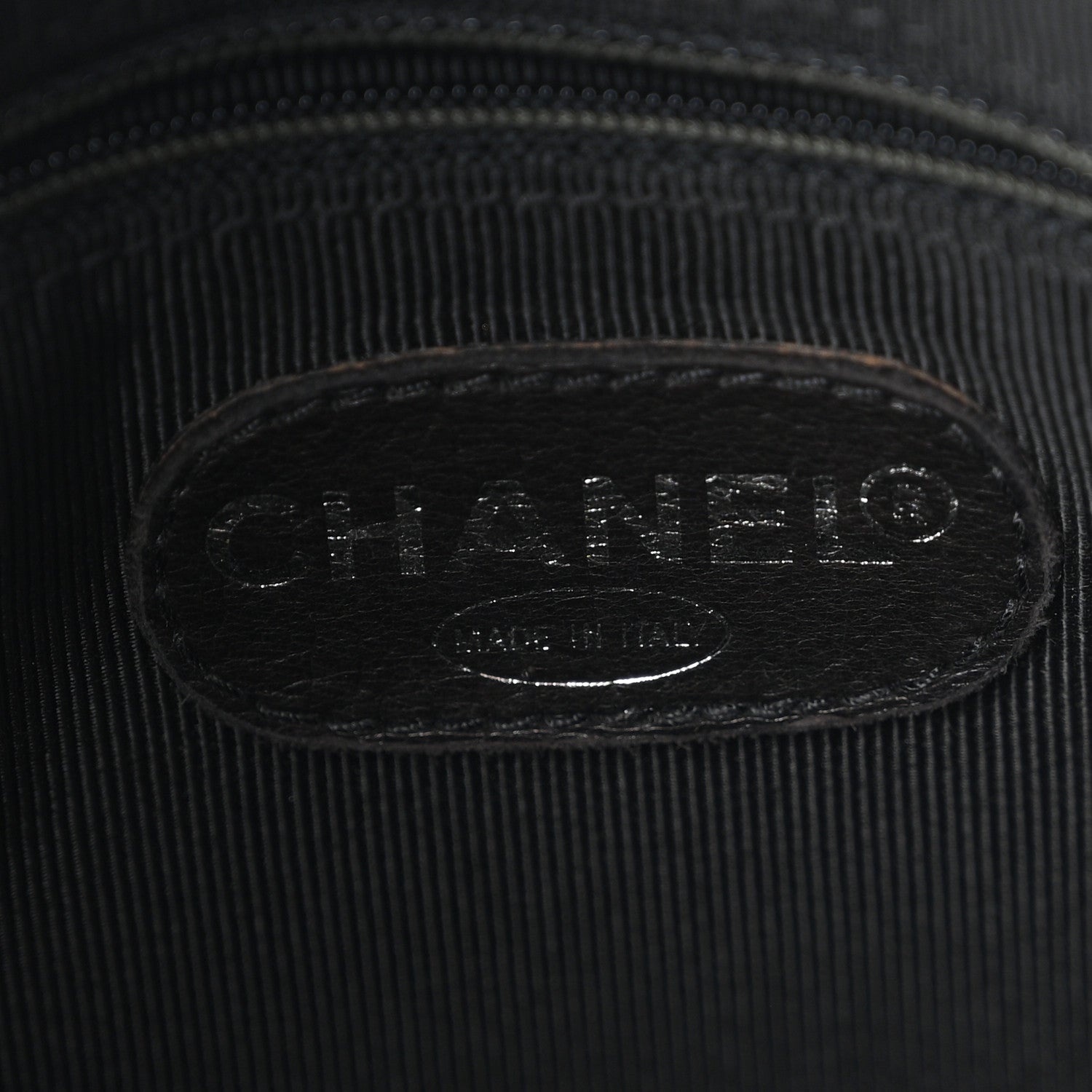 Chanel Caviar CC Shopper Tote Black 6 of 13