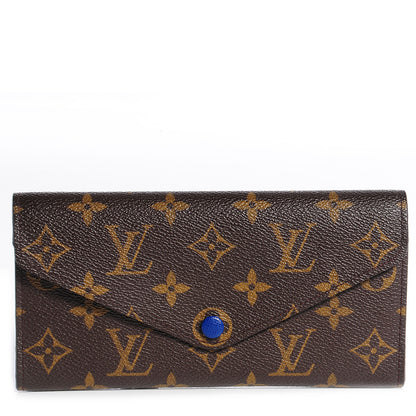 Louis Vuitton Monogram Josephine Wallet Blue 1 of 7