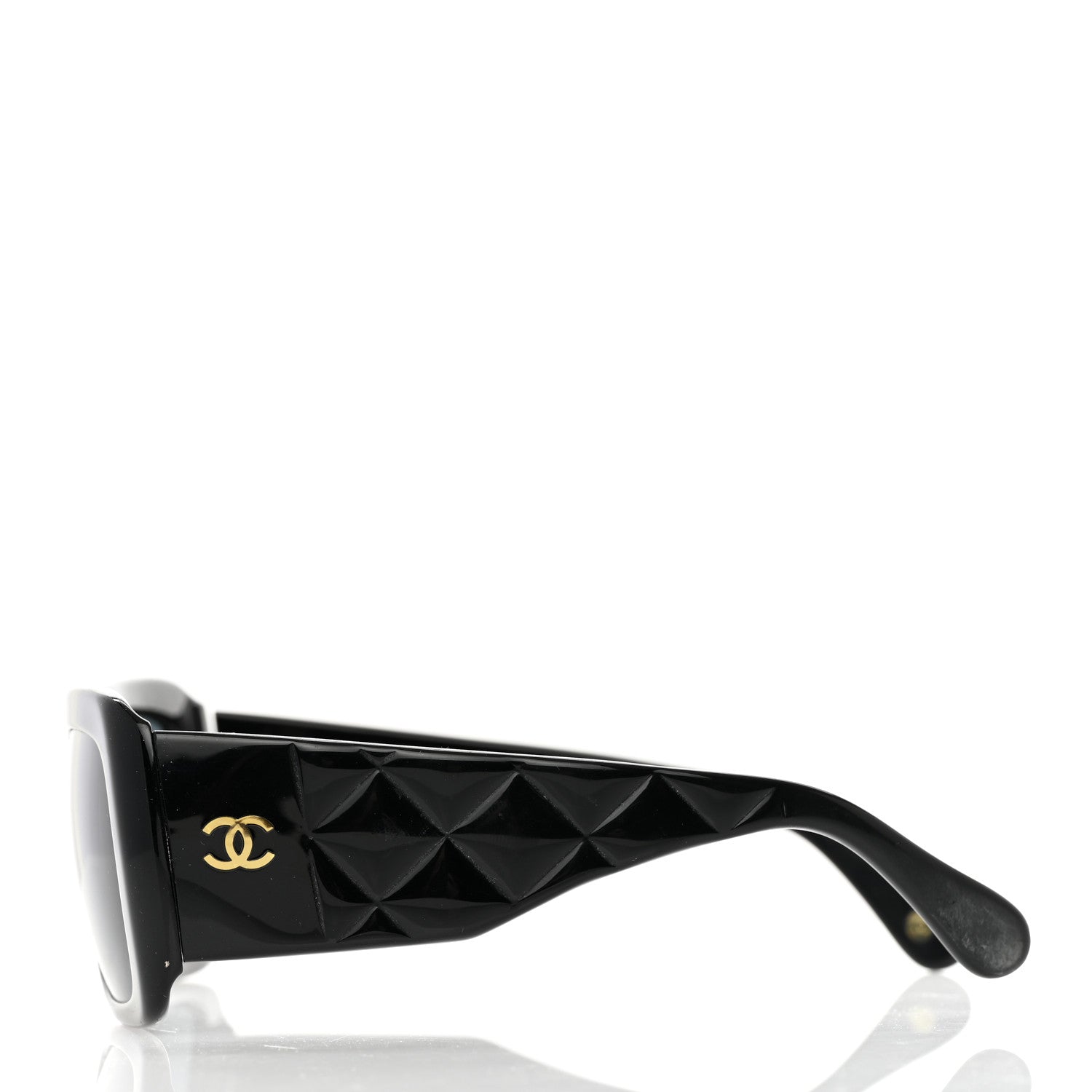 Chanel Acetate Quilted Sunglasses 5019 Black 3 of 14