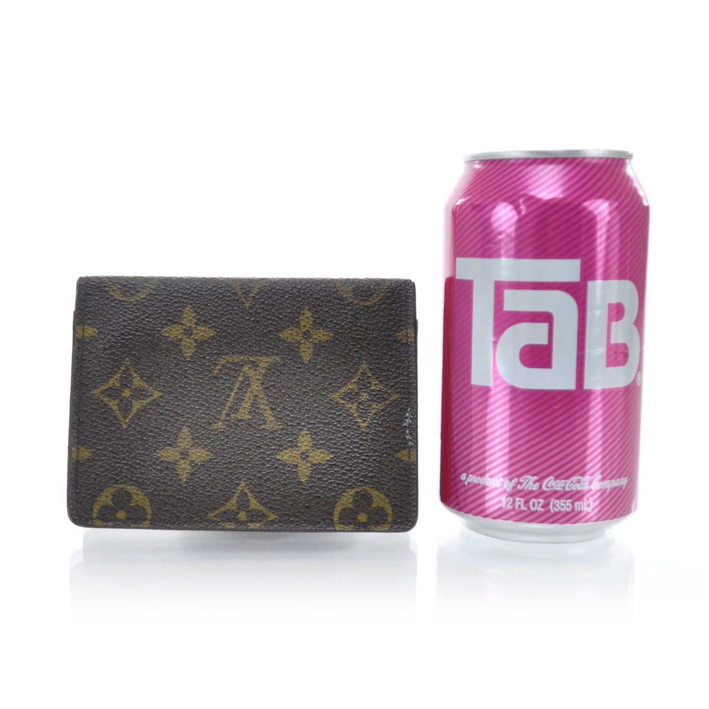 Monogram Porte 2 Cartes Vertical Card Holder