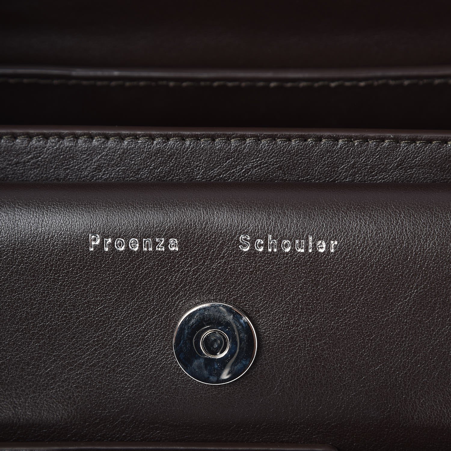 Proenza Schouler Smooth Calfskin Mini PS11 Classic Shoulder Bag Mogano 8 of 8