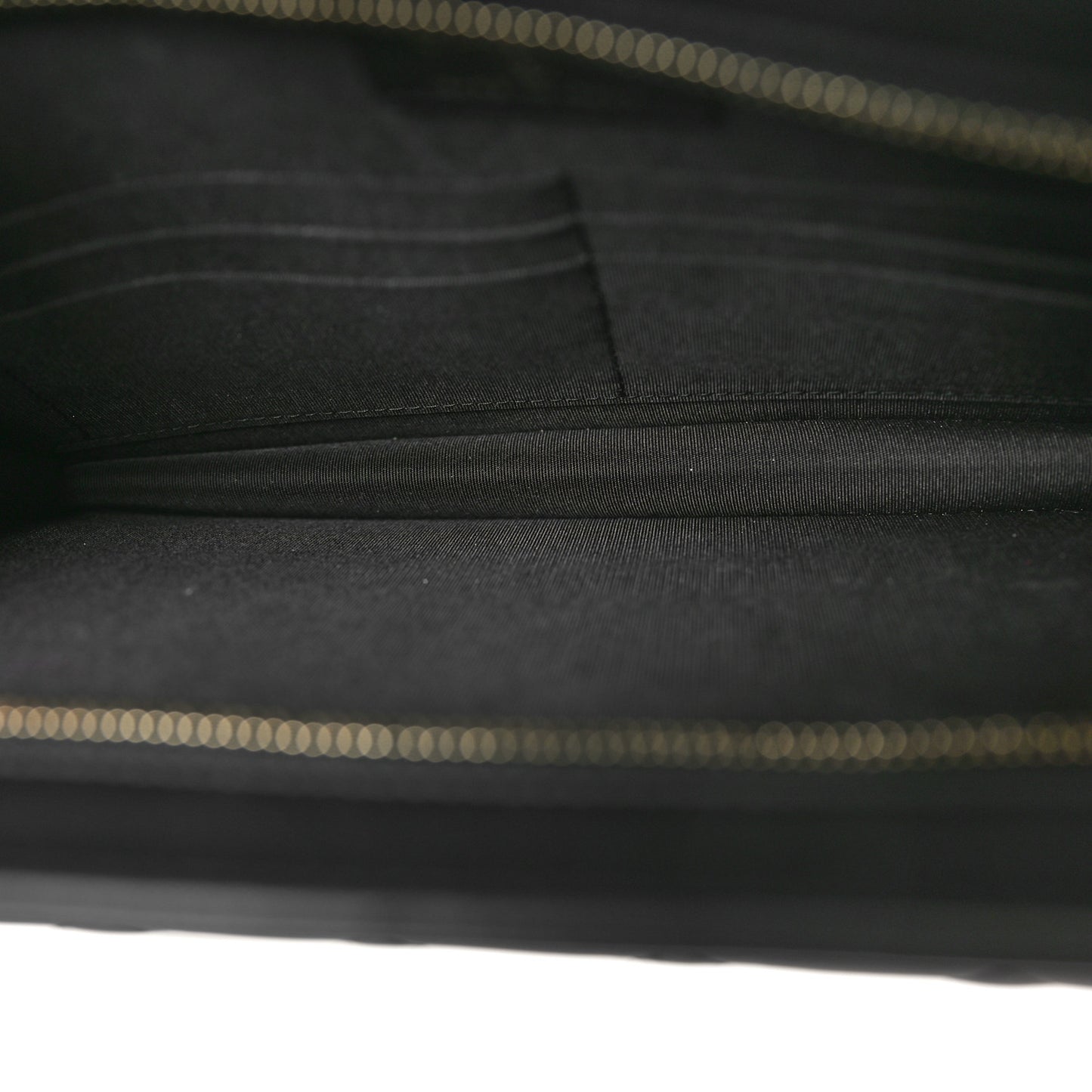 Lambskin Quilted Wristlet Clutch Black