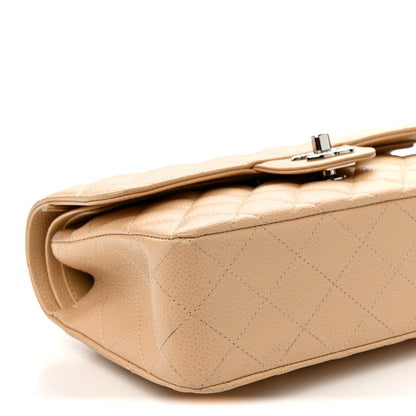 Chanel Caviar Quilted Small Double Flap Beige 9 of 15