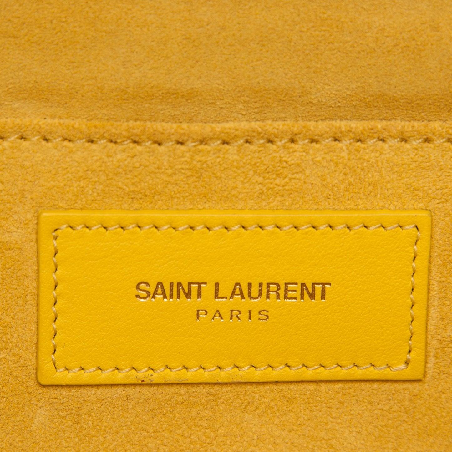 Calfskin Classic Y Ligne Clutch Soleil