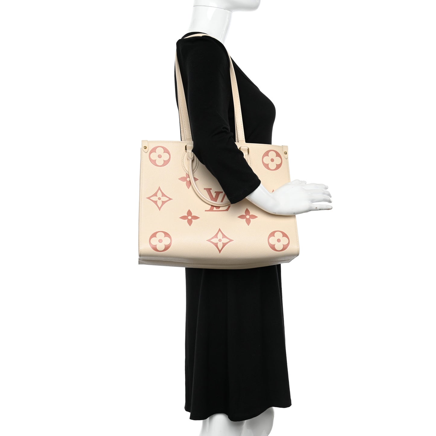 Empreinte Monogram Giant Onthego MM Creme Rose Trianon
