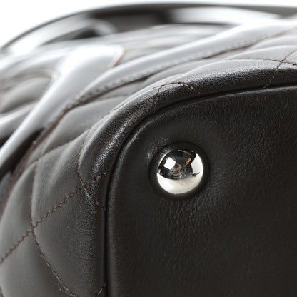 Chanel Calfskin Quilted Large Cambon Tote Brown 12 of 12