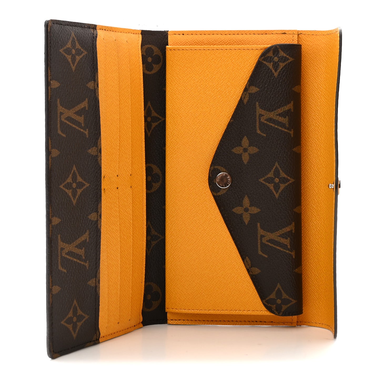 Monogram Epi Marie-Lou Long Wallet Citron