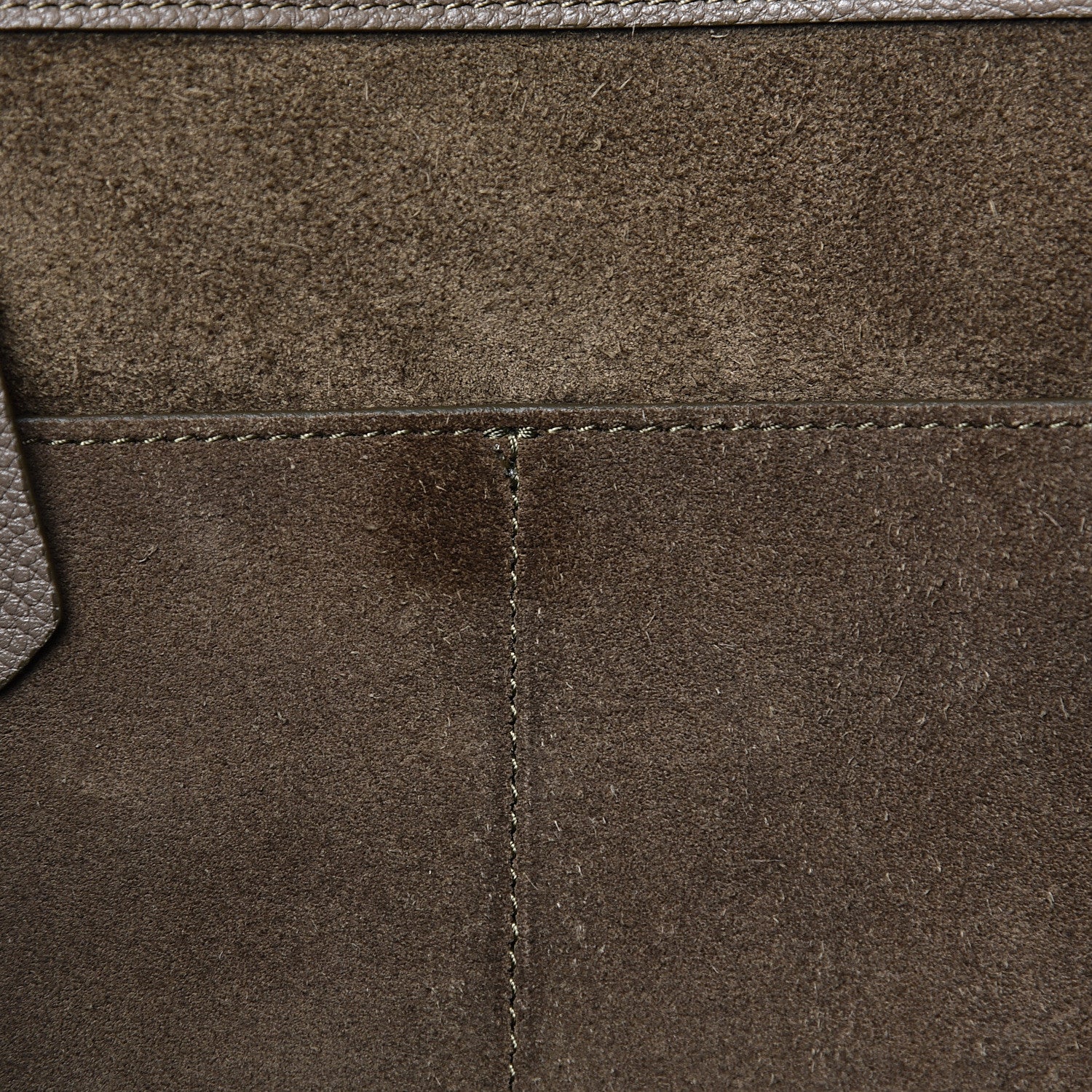 Celine Soft Grained Calfskin Medium Belt Cabas Phantom Taupe 11 of 12