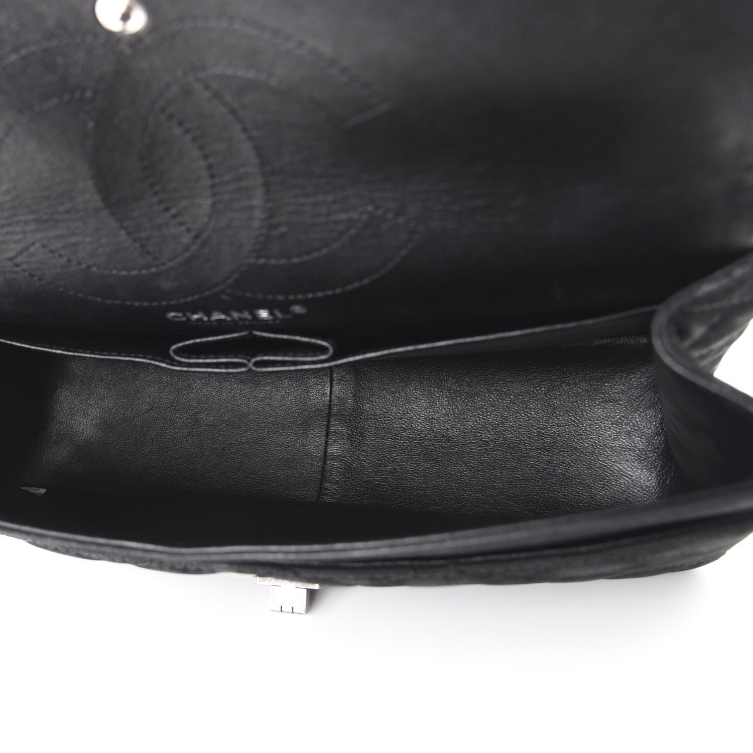 Chanel Iridescent Caviar Quilted 2.55 Reissue 226 Flap Black 10 of 13