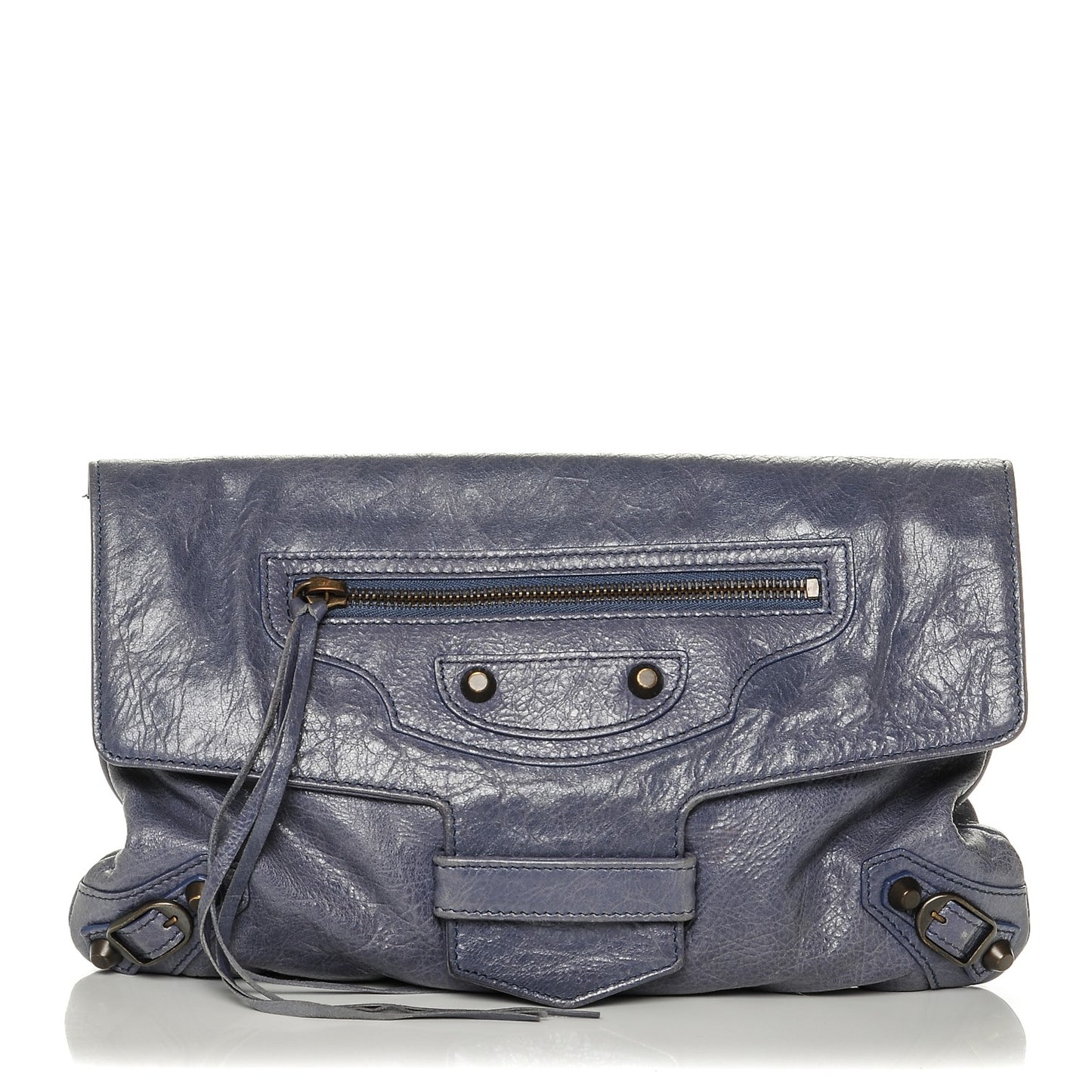 Agneau Classic Hardware City Clutch Jacynthe