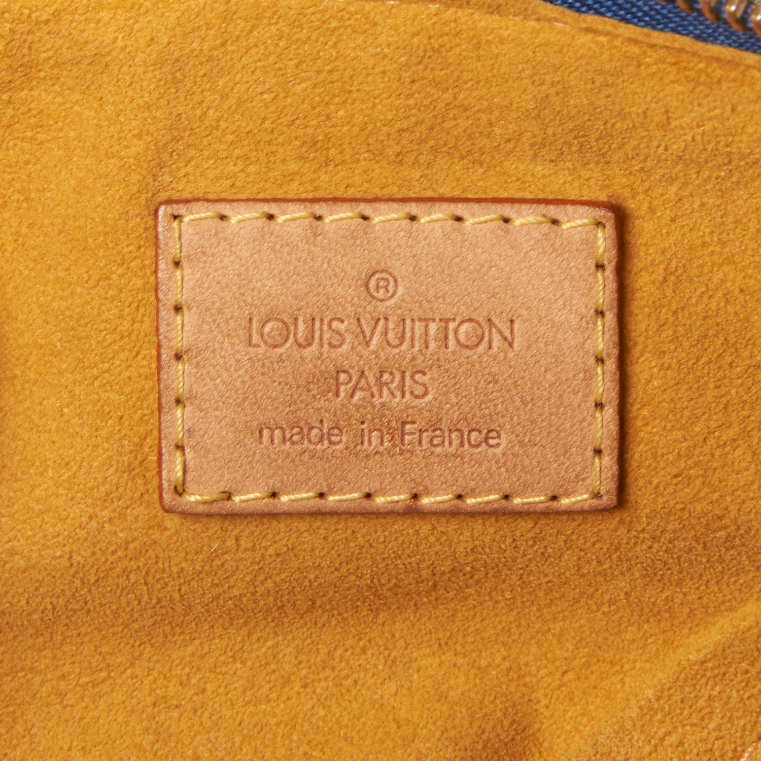 Louis Vuitton Denim Baggy GM Blue 8 of 8