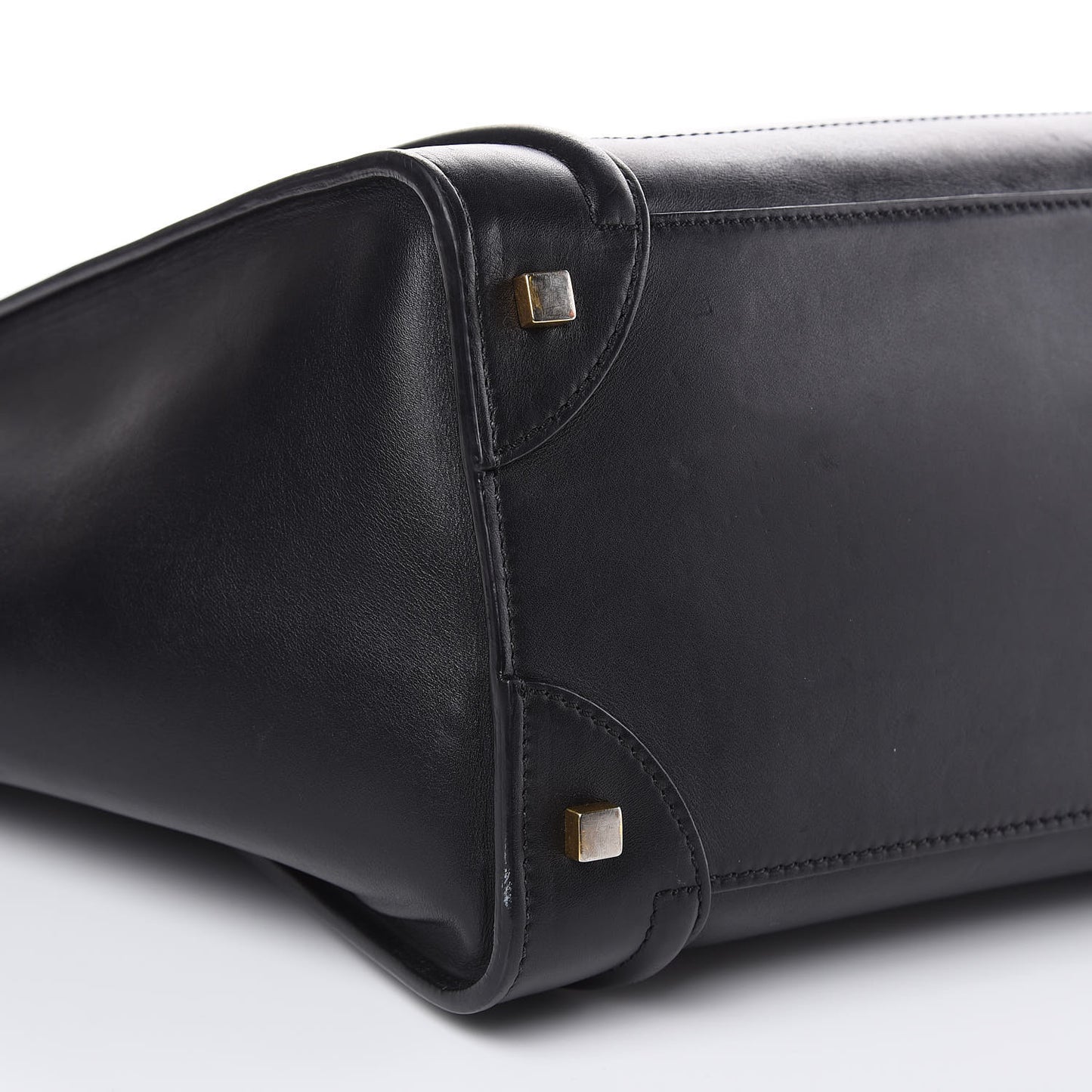Smooth Calfskin Mini Luggage Black