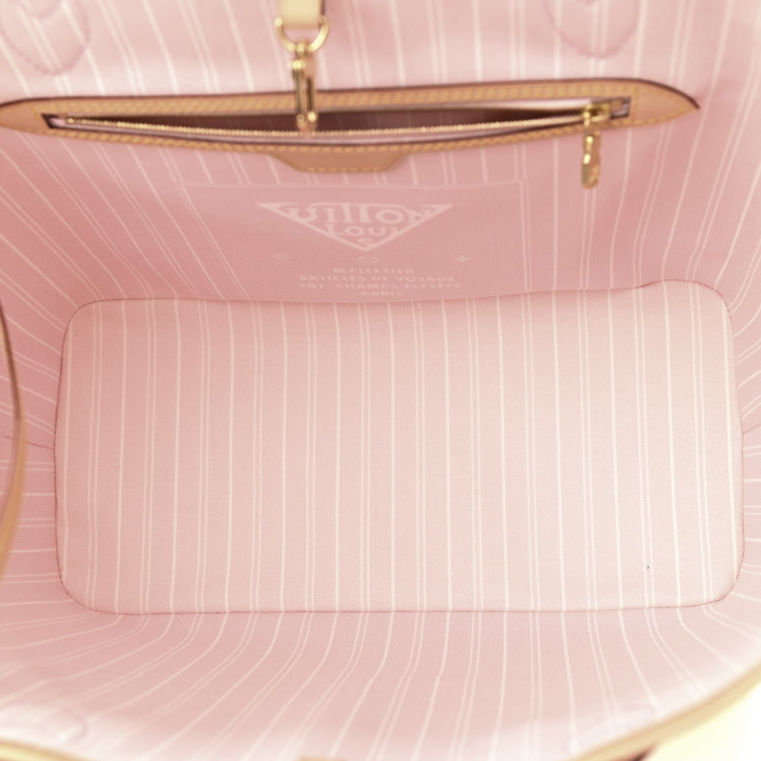 Louis Vuitton Monogram Giant By The Pool Neverfull MM Light Pink 6 of 11