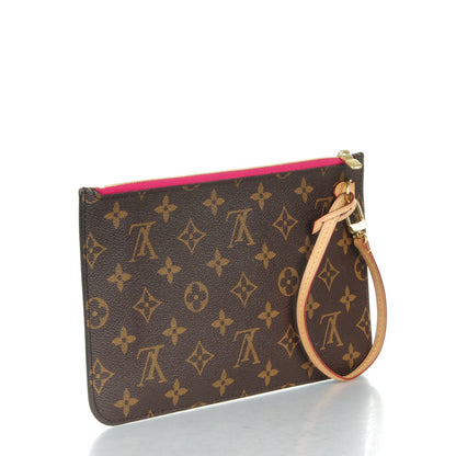 Louis Vuitton Monogram Neverfull MM GM Pochette Pivoine 3 of 8