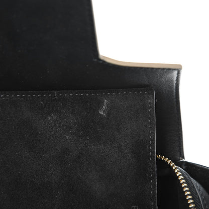 Celine Smooth Calfskin Small Bi-Color Belt Bag Black Cream 9 of 9