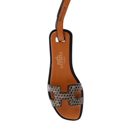 Hermes Lizard Butler Calfskin Hunter Oran Nano Bag Charm Naturale Sable 3 of 3