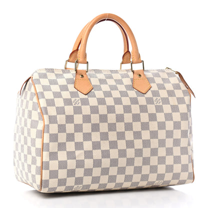 Louis Vuitton Damier Azur Speedy 30 2 of 5